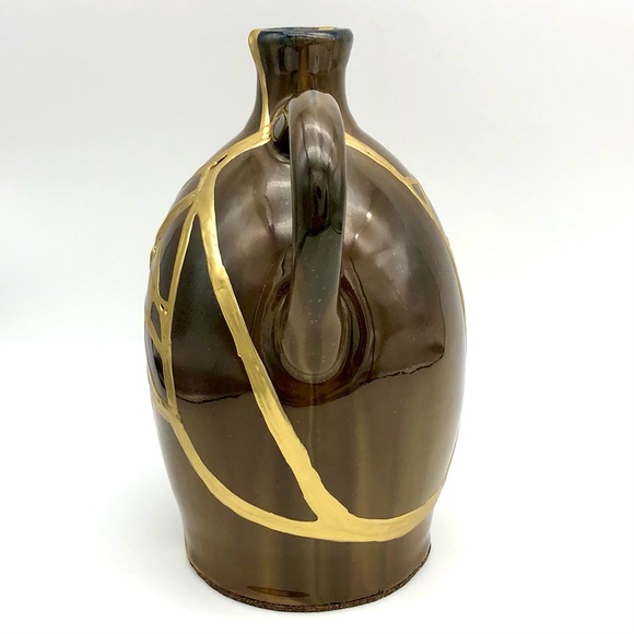 Kintsugi Musical Jug Vase Romeo And Juliet Gold Crack Anniversary Growth Gift - Picture 11 of 14